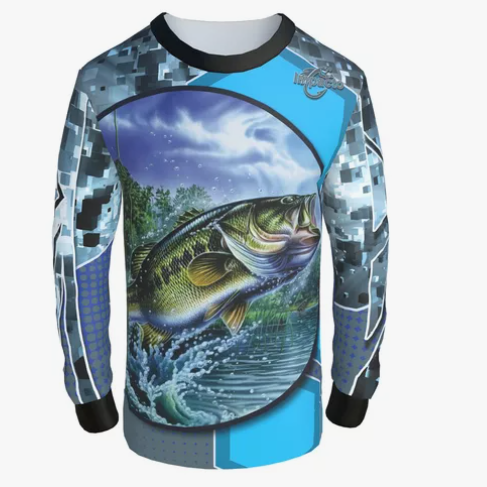 Camisa Manga Comprida Pescaria